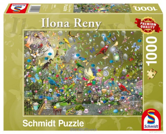 SCHMIDT PQ 1000 el. Ilona Reny Papugi w dżungli [PUZZLE]