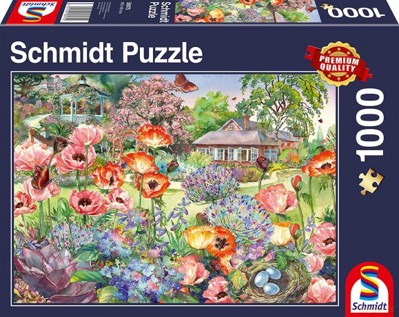 SCHMIDT PQ 1000 el. Kwitnący ogród [PUZZLE]