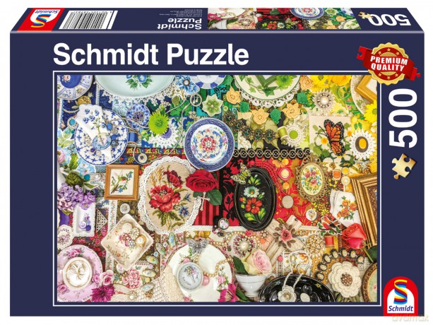 SCHMIDT PQ 500 el. Kolorowe ozdoby [PUZZLE]