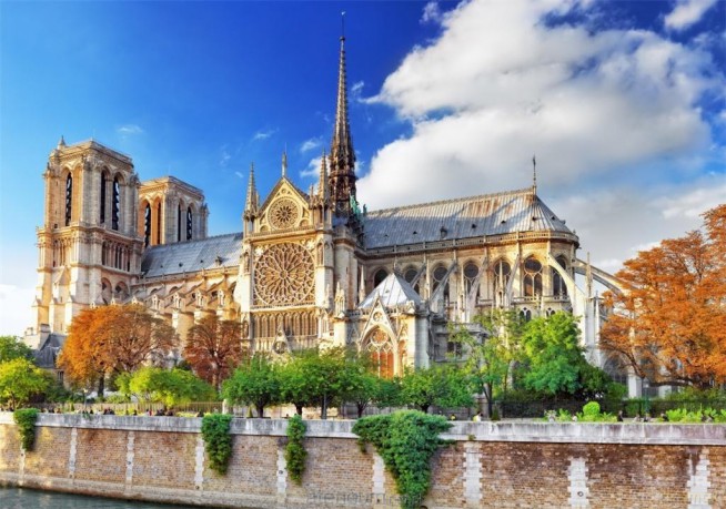 SHANTY 2000 el. Francja, Paryż - Katedra Notre-Dame [PUZZLE]