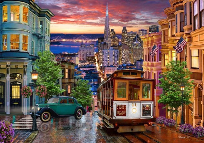 SHANTY 2000 el. Wieczór w San Francisco [PUZZLE]