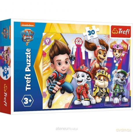 TREFL Puzzle 30 el. Zgrana ekipa Psiego Patrolu [PUZZLE]