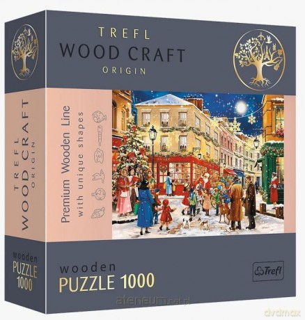 TREFL Puzzle drewniane 1000 el. Świąteczna aleja [PUZZLE]