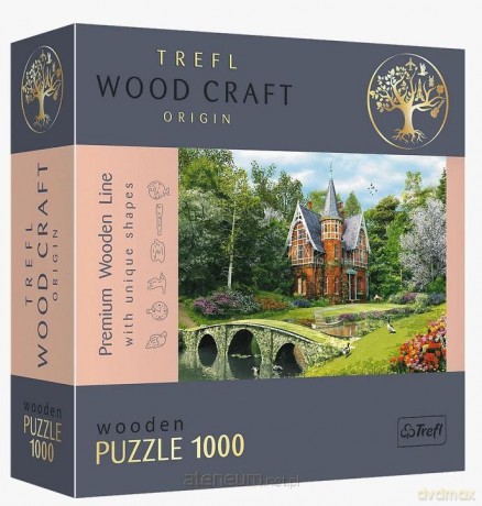TREFL Puzzle drewniane 1000 el. Wiktoriański dom [PUZZLE]