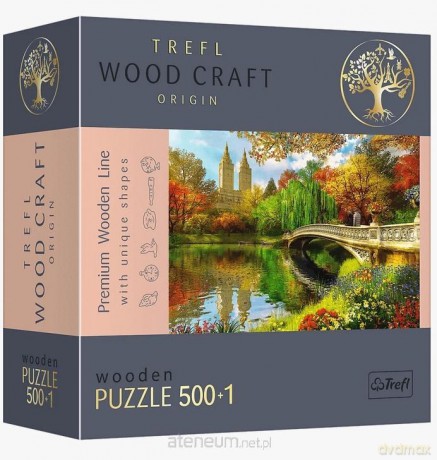 TREFL Puzzle drewniane 500+1 el. Central Park, Manhattan [PUZZLE]