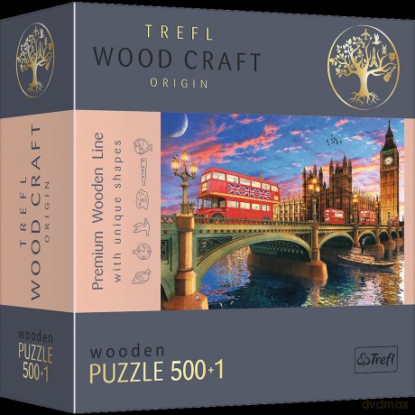 TREFL Puzzle drewniane 500+1 el. Londyn [PUZZLE]
