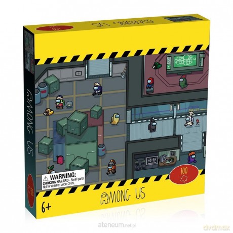 WINNING MOVES 100 el. Among Us [PUZZLE]