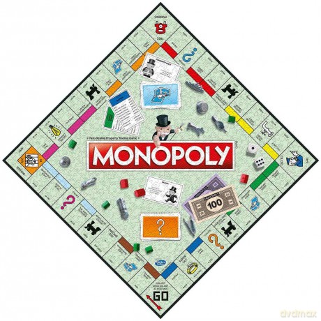 WINNING MOVES 1000 el. Monopoly Board London [PUZZLE]