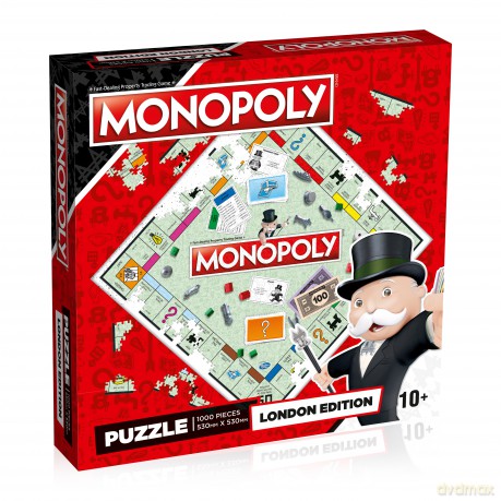 WINNING MOVES 1000 el. Monopoly Board London [PUZZLE]