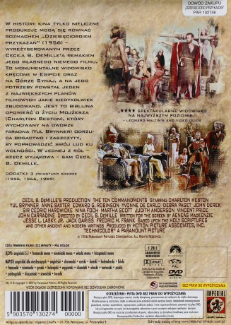 Dziesięcioro Przykazań [2DVD]