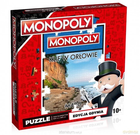WINNING MOVES 1000 el. Monopoly Gdynia Klif Orłowo [PUZZLE]