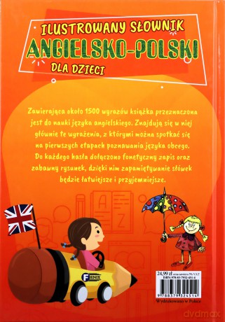 Ilustrowany słownik angielsko- polski dla dzieci [KSIĄŻKA]