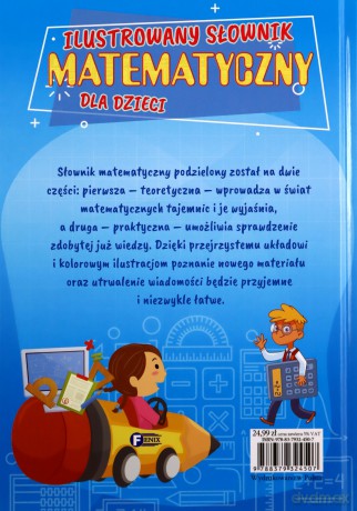Ilustrowany słownik matematyczny dla dzieci [KSIĄŻKA]