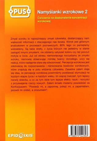 PUS Namyślanki wzrokowe 2 - Agata Indrychowska [KSIĄŻKA]