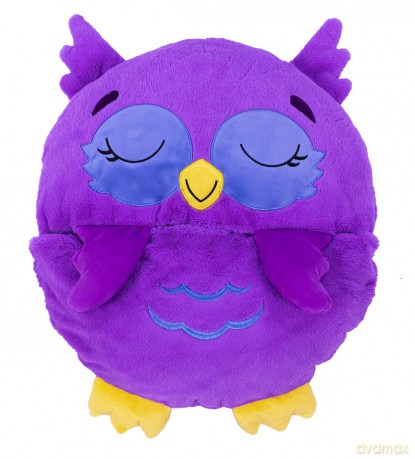 Śpiworek Happy Nappers Chestnut fioletowa sowa