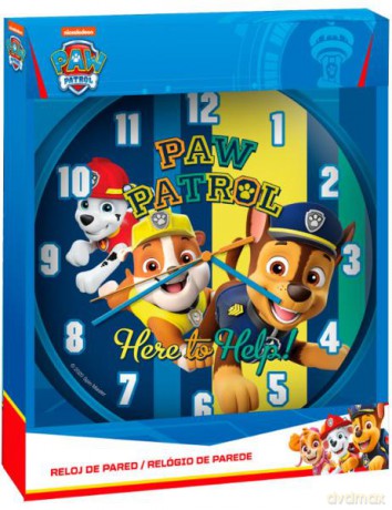 Zegar ścienny Paw Patrol 25 cm PW16696