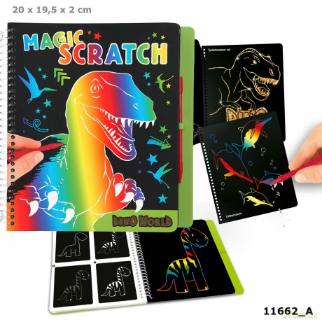 Zestaw Scratch Dino World 11662A