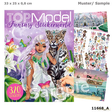 Zestaw z naklejkami Fantasy Model 11668A