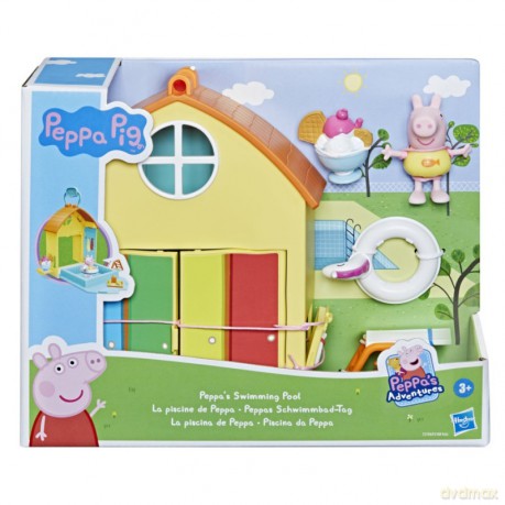 Zestaw figurek Świnka Peppa Basen [FIGURKA]