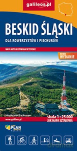 Beskid Śląski 2022 - mapa papierowa 1:25 000