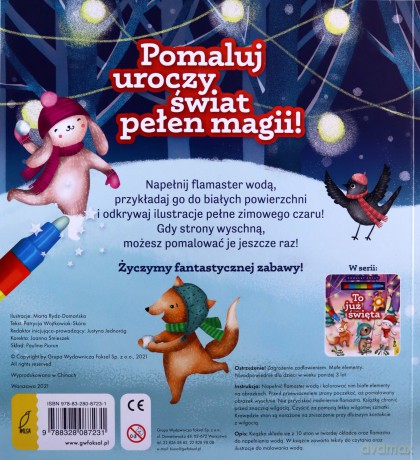 Flamaster wodny. Zima wokół nas [KSIĄŻKA]