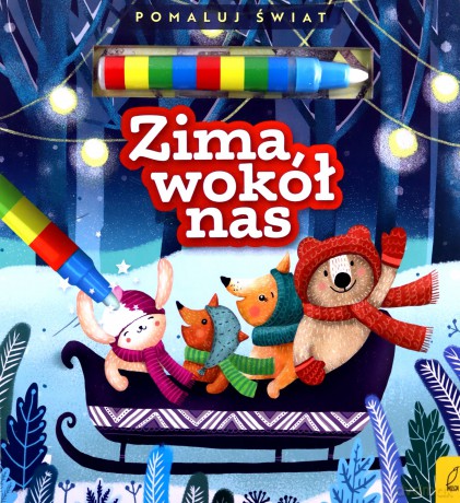 Flamaster wodny. Zima wokół nas [KSIĄŻKA]