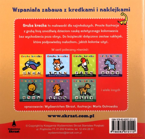 Gruba krecha. Dinozaur - Marta Ostrowska [KSIĄŻKA]