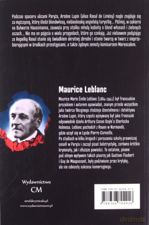 Klasyka Francuskiego Kryminału. Zielonooka panna. Arsene Lupin - Gaston Leroux [KSIĄŻKA]