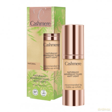 Cashmere Naturalny Mineralny Fluid Matt Light - Natural 30ml