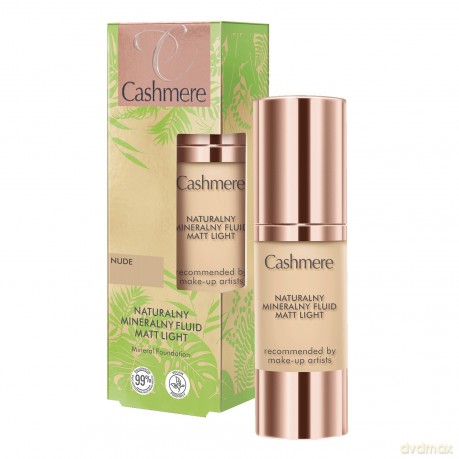 Cashmere Naturalny Mineralny Fluid Matt Light - Nude 30ml