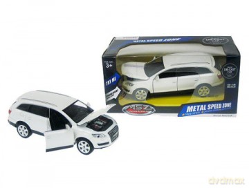 Auto Audi Q7 1:24 białe 68249A