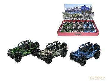 Auto Jeep Wrangler 2018 Camo (open top) 3 kolory