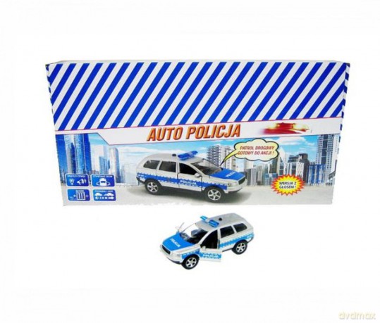Auto Policja 11 cm z głosem SW-16-11P/PL