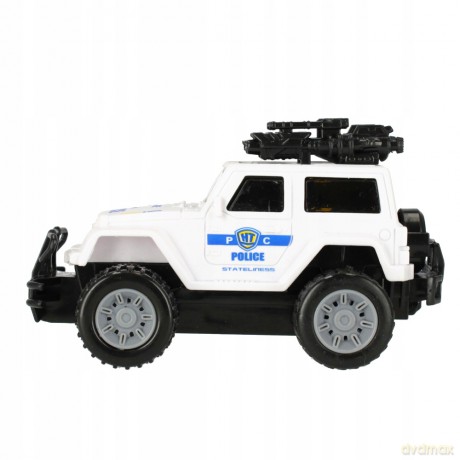 Auto Policja na baterie 13 cm