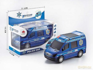 Auto policja na baterie, światło, dźwięk