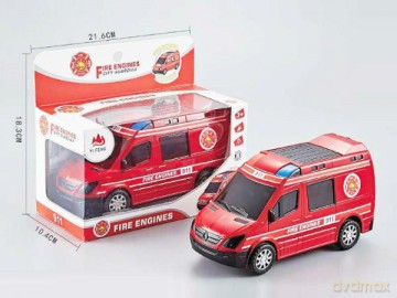 Auto straż na baterie światło, dźwięk