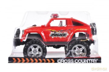 Auto terenowe policja 41x24x27 cm