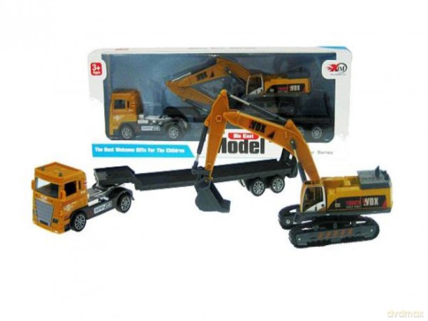 Auto transporter z koparką 32 cm