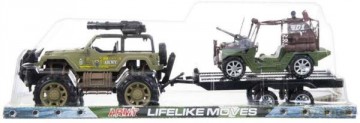 Auto wojskowe + akcesoria