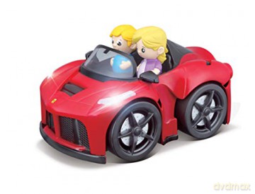 Bburago junior 81006 Ferrari Aperta z figurkami czerwony