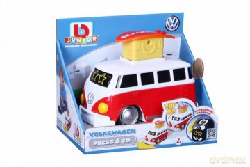 Bburago junior 85110 VW Samba z buźkami czerwony