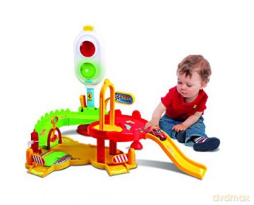 Bburago junior 88801 Tor z sygnalizacją świetlną + Ferrari