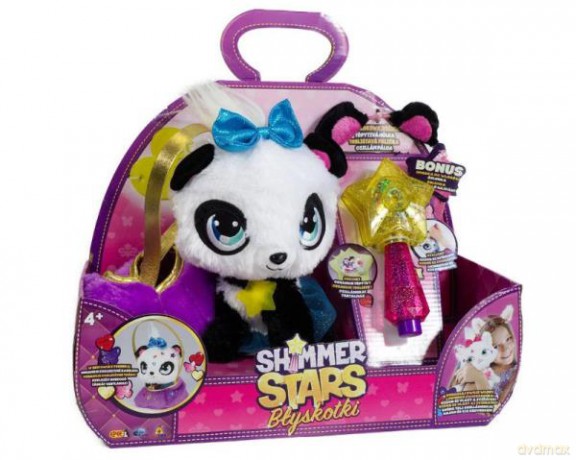 EP Błyskotki Shimmer Stars plusz z torebką Panda