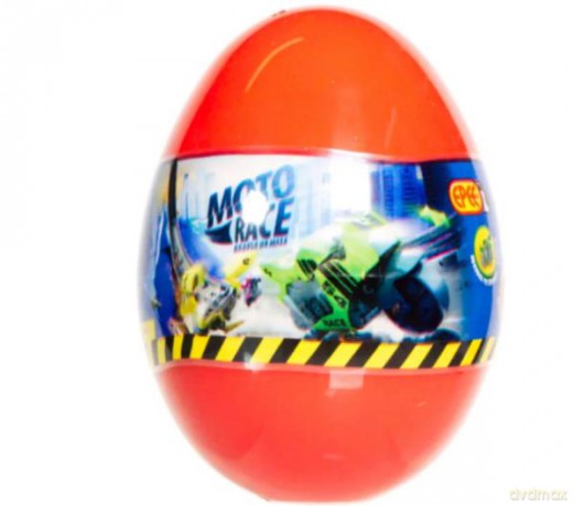 EP Moto Race - Kraksa na maxa motorek 6 cm w jajku 4 wzory 04113 op