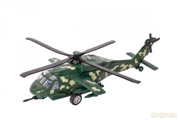 Helikopter Black Hawk ze światłem