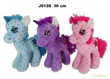 Jednorożec 3 kolory 30 cm