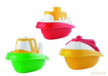 Łódki mini 3szt, 14 cm