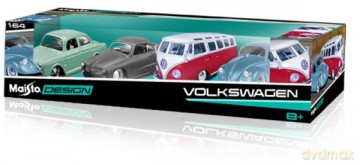 MAISTO 11246-86 Design auta 1:64 4-pack Volksvagens