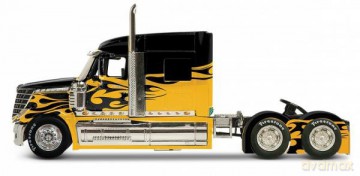 MAISTO 12389-09 Ciężarówka International LoneStar żółta