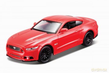 MAISTO 21001-00 Auto PR Ford Mustang GT 2015 czerwony